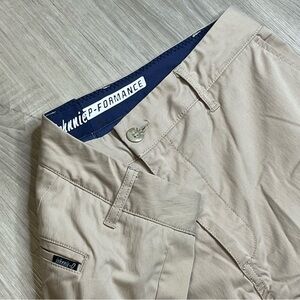 Men's Johnnie O Prep Performance Beige Chino ‎ Pants Sz 30